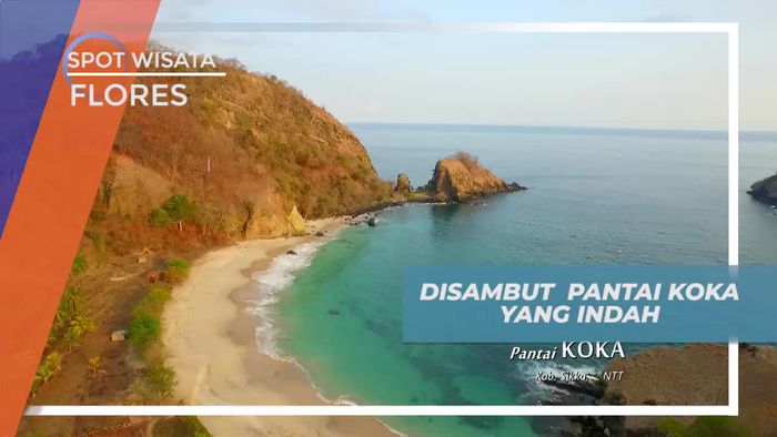 Pasir Putih dan Air Jernih, Keindahan Pantai Koka Flores