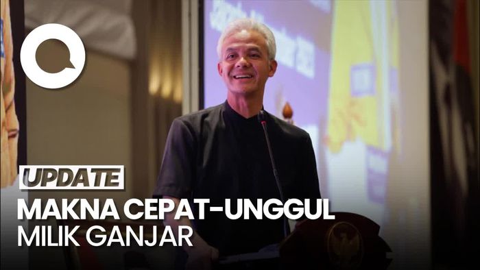 Jawab Kebingungan Kaesang, Ganjar Jabarkan Makna Cepat dan Unggul
