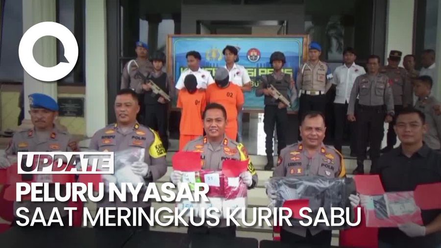 Peluru Nyasar ke Kaki Ibu Hamil Saat Polisi Ringkus 2 Kurir Sabu di Jambi