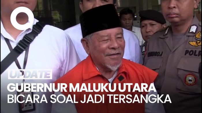Gubernur Maluku Utara soal Jadi Tersangka Suap: Risiko Jabatan