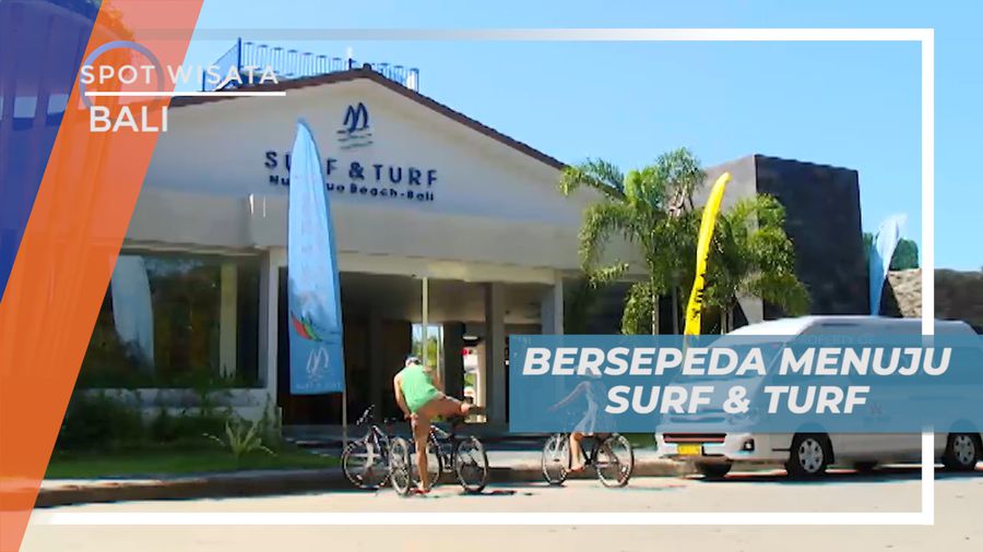 Bersepeda Menuju Taman Wisata Air yang Memacu Adrenalin, Bali