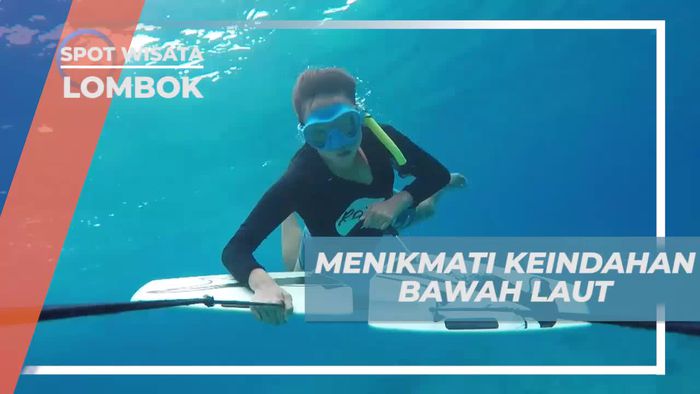 Subwing, Cara Seru Untuk Menikmati Keindahan Bawah Laut Pantai Gili Air Lombok 