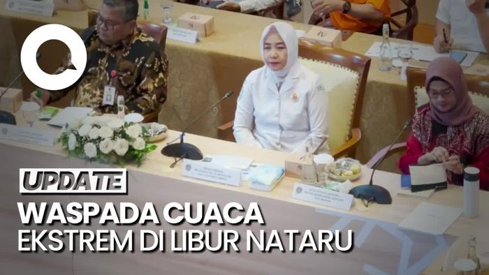 BMKG Minta Masyarakat Waspada Cuaca Ekstrem di Libur Nataru