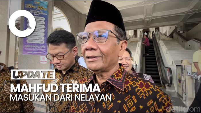 Temui Nelayan Marunda, Mahfud Md Terima Masukan soal Kelangkaan BBM