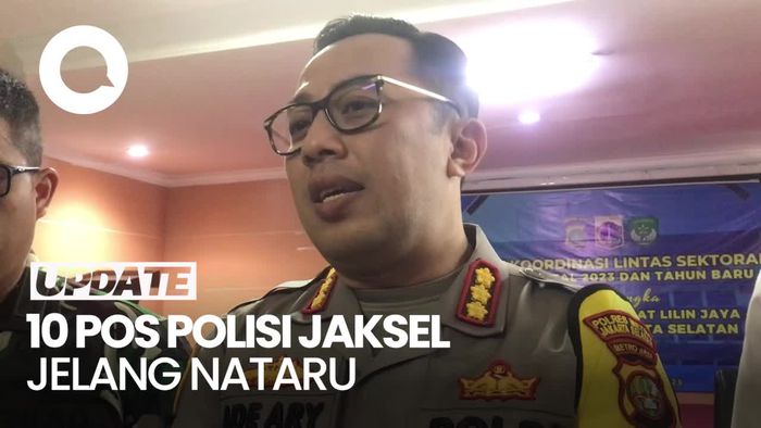 Polisi Siapkan 10 Pos Pengamanan di Jaksel untuk Nataru