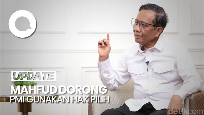 Mahfud Dorong Pekerja Migran Gunakan Hak Pilih: Rugi Kalau Golput