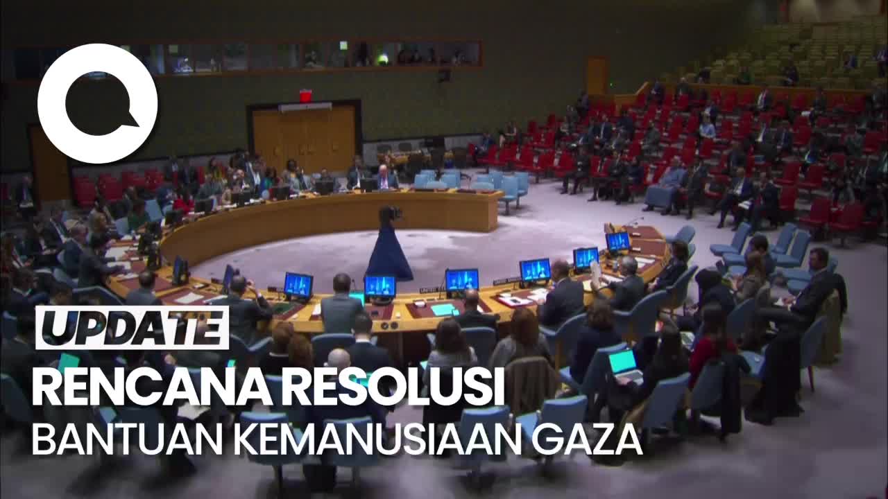 AS Sebut Tengah Garap Rancangan Resolusi PBB Terkait Bantuan Untuk Gaza