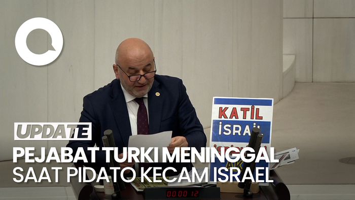 Detik-detik Anggota Parlemen Turki Meninggal saat Pidato Kecam Israel