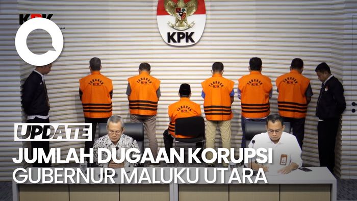 Gubernur Maluku Utara Tersangka, Diduga Terima Suap Rp 2,2 Miliar