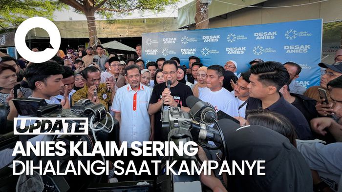 Ngaku Kampanyenya Sering Dihalangi, Anies Singgung Netralitas ASN