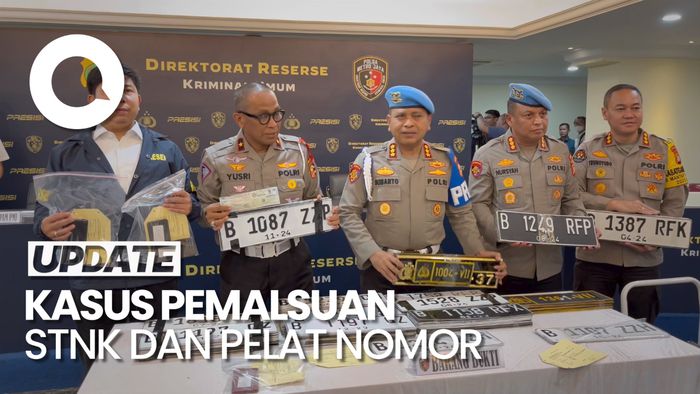 Polisi Ringkus Komplotan Pemalsu STNK Beromzet Ratusan Juta