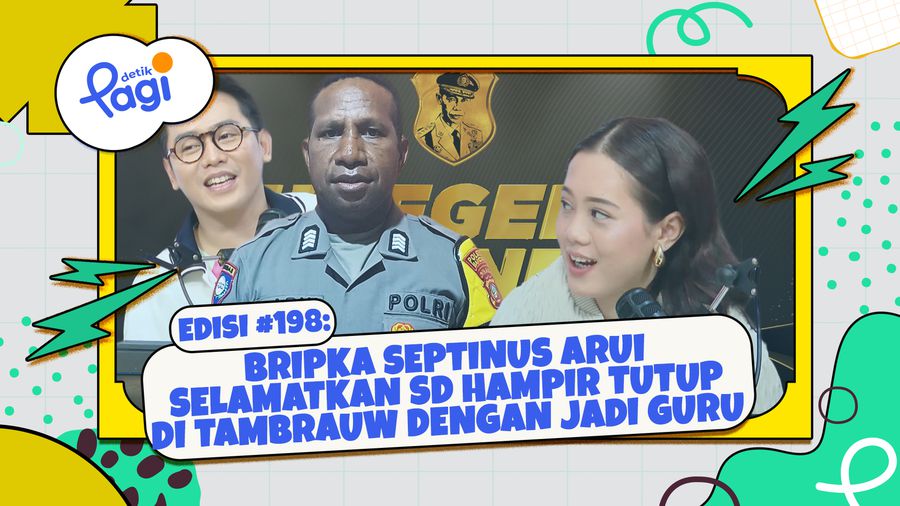  Bripka Septinus Arui Selamatkan SD Hampir Tutup di Tambrauw dengan Jadi Guru 