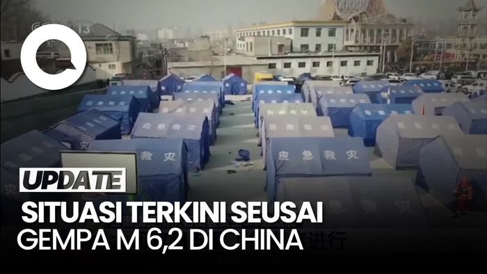 Musim Dingin Jadi Mimpi Buruk Bagi Pengungsi Gempa China