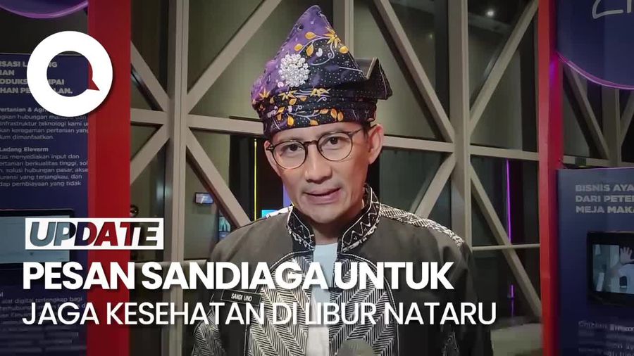Covid-19 Naik Jelang Nataru, Sandiaga Ingatkan soal Kebiasaan New Normal
