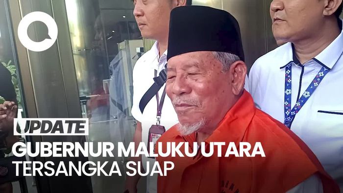 KPK Tetapkan Gubernur Maluku Utara Abdul Gani Kasuba Tersangka Suap