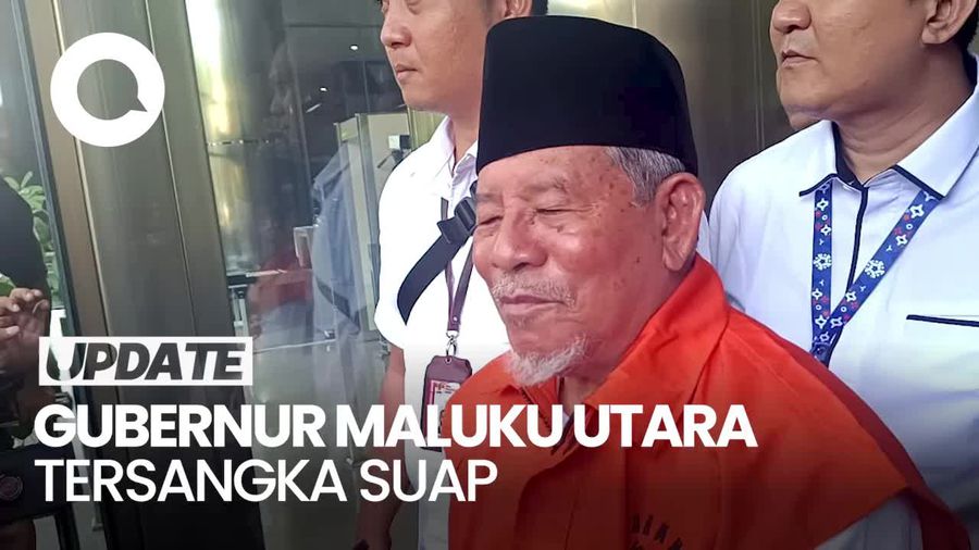 KPK Tetapkan Gubernur Maluku Utara Abdul Gani Kasuba Tersangka Suap