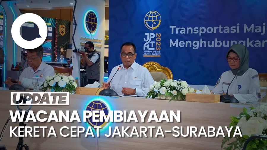 APBN Terbatas, Menhub Bicara Pembiayaan Kereta Cepat Jakarta-Surabaya