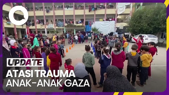 Relawan Psikolog Bantu Atasi Trauma Anak-anak Gaza