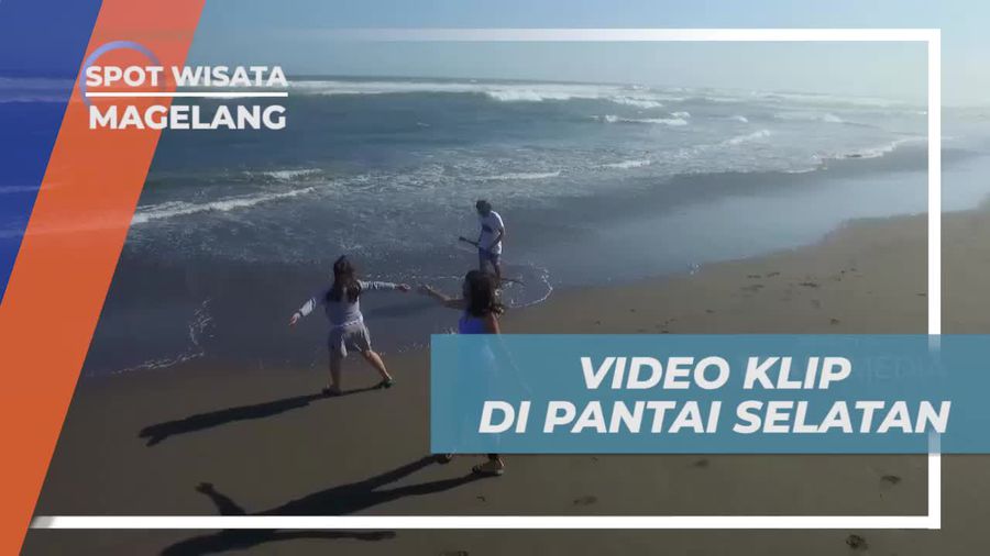 Membuat Video Estetik di Hamparan Pasir Putih Pantai Gowa Cemara Yogyakarta