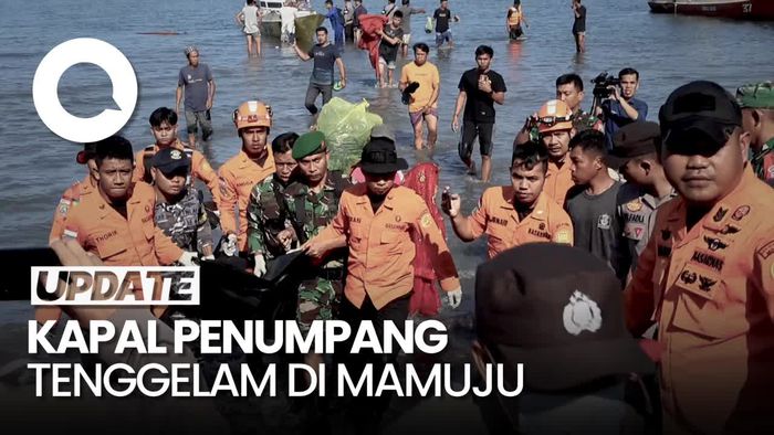 Kapal Bigetron GT-6 Tenggelam di Mamuju, 2 Penumpang Ditemukan Tewas