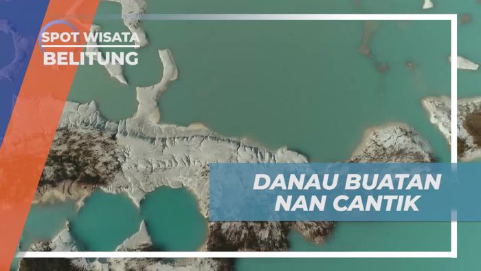 Kaolin, Danau Buatan yang Cantik, Belitung