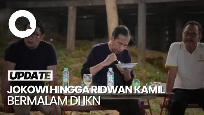 Cerita Jokowi Nikmati Nasi Goreng Jawa Saat Bermalam di IKN