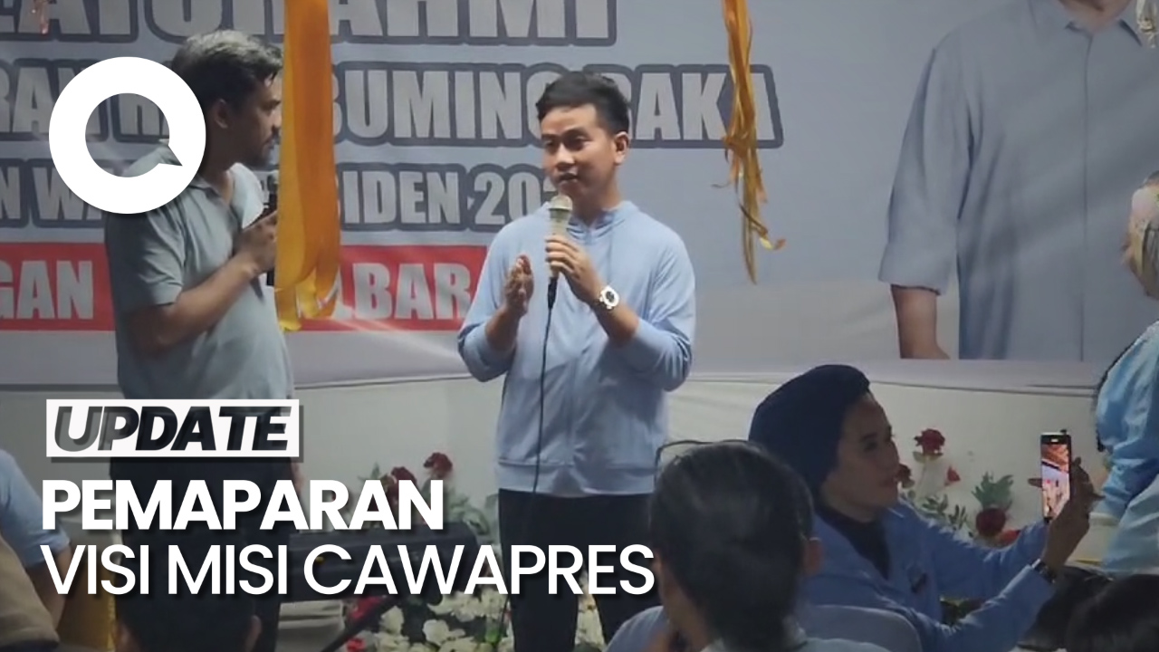 Gibran Jadi Yang Pertama Sampaikan Visi Misi Di Debat Cawapres Besok