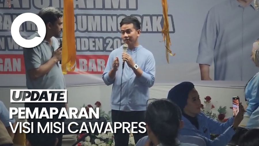 Gibran Jadi yang Pertama Sampaikan Visi Misi di Debat Cawapres Besok