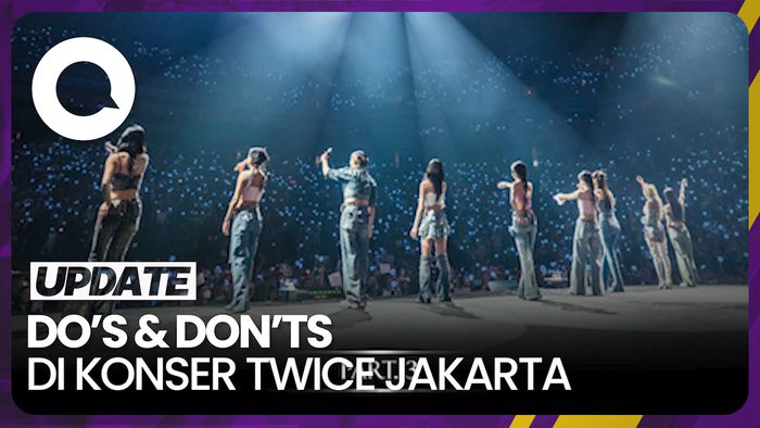 Yuk Simak Aturan-aturan di Konser TWICE Pekan Ini!