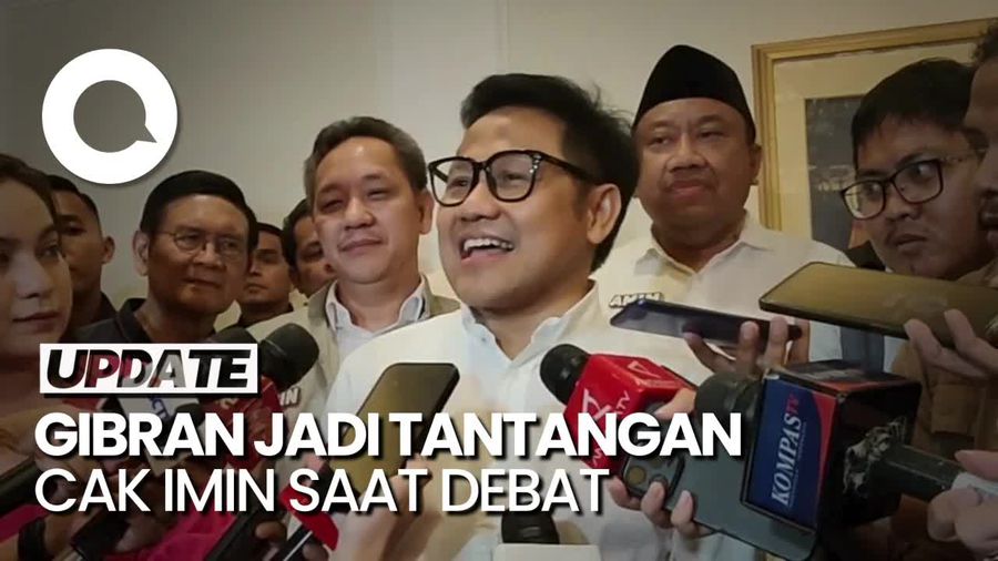 Cak Imin soal Debat Cawapres: Mas Gibran Tantangan Buat Saya