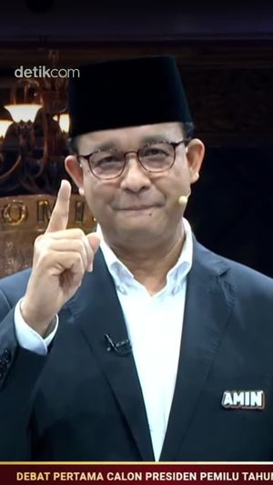 Anies Singgung Cawapres Milenial dan Mega