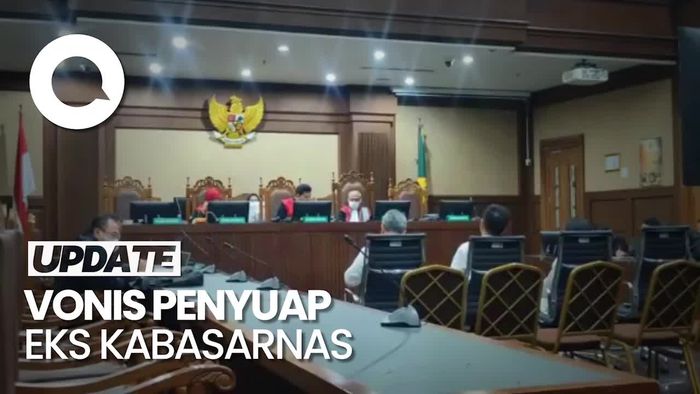 Dua Terdakwa Penyuap Eks Kabasarnas Divonis 2 Tahun Penjara