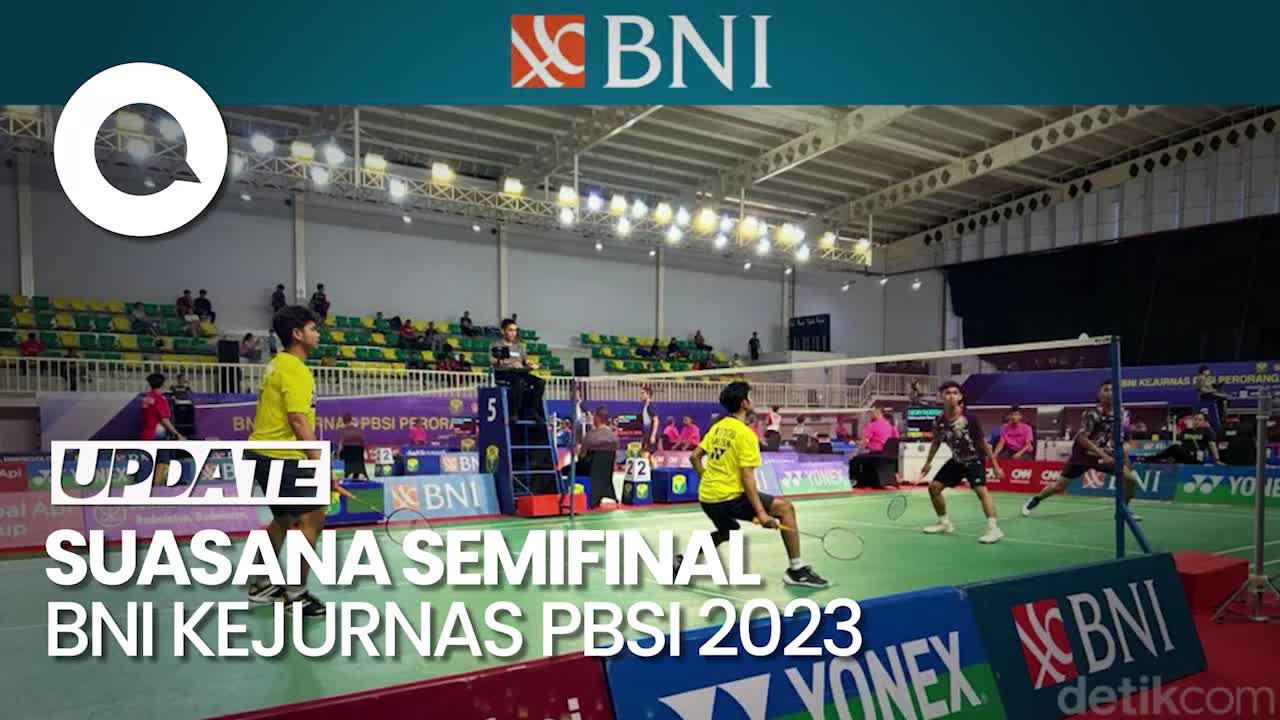 BNI Kejurnas PBSI 2023 Makin Seru Memasuki Babak Semifinal