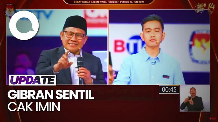 Gibran Sentil Cak Imin: Dulu Dukung dan Ikut Potong Tumpeng di IKN