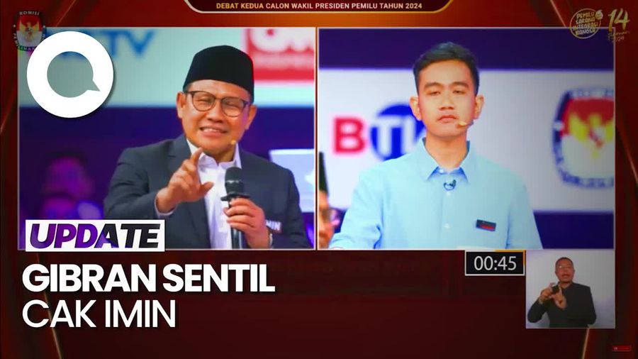 Gibran Sentil Cak Imin: Dulu Dukung dan Ikut Potong Tumpeng di IKN