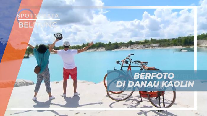 Danau Kaolin, Abadikan Momen Seru di Danau Biru Tosca yang Mempesona, Belitung