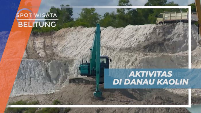Danau Kaolin, Danau Indah Berwarna Biru Cerah yang Mempesona, Belitung