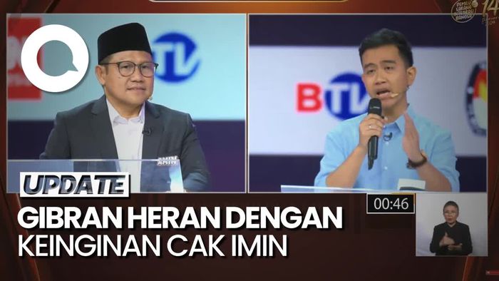 Cak Imin Ingin Bangun 40 Kota Selevel DKI, Gibran: Agak Aneh