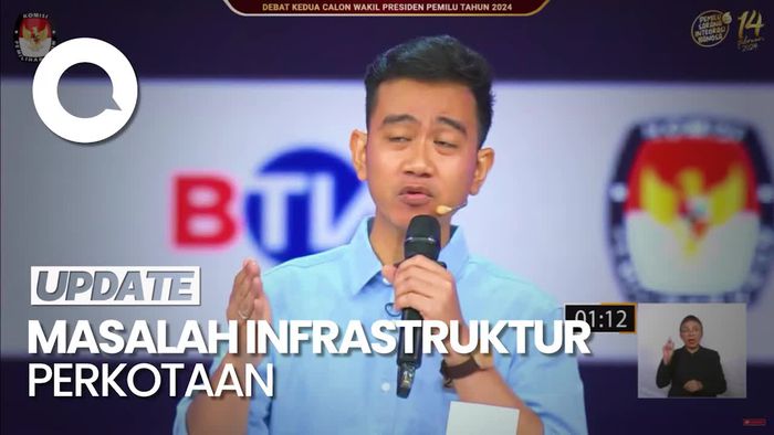 Gibran Bicara Pentingnya Sanitasi Perkotaan dan Singgung Kasus Stunting
