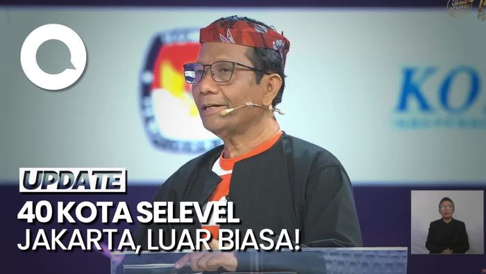 Mahfud soal Cak Imin Mau Bangun 40 Kota: IKN Saja Puluhan Tahun Baru Terlaksana