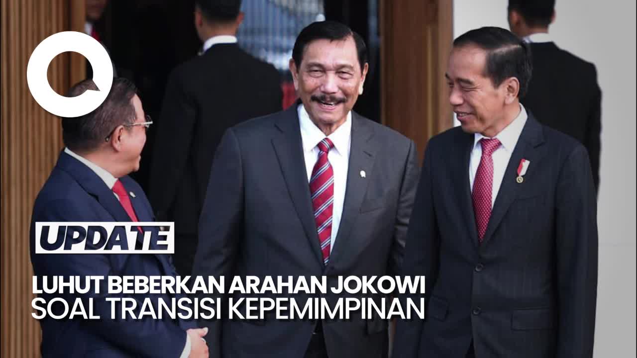 Jokowi Sempat Bicarakan Soal Transisi Kepemimpinan Indonesia Dengan Luhut