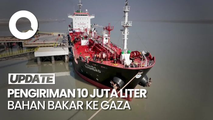 Irak Kirimkan 10 Juta Liter Bahan Bakar ke Gaza Lewat Mesir