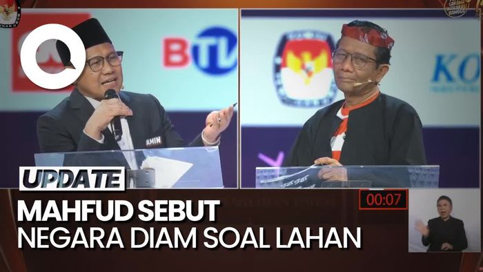 Mahfud Sebut Negara Diam Saja soal Masalah Lahan