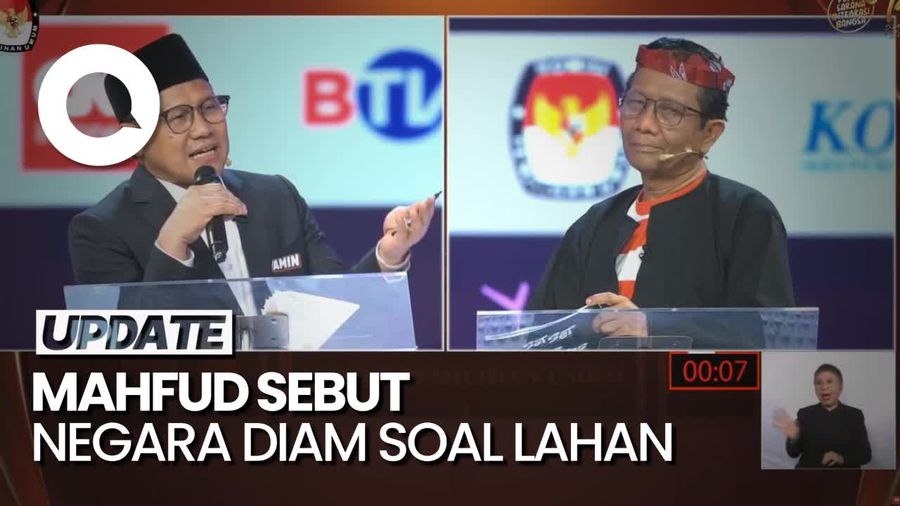 Mahfud Sebut Negara Diam Saja soal Masalah Lahan