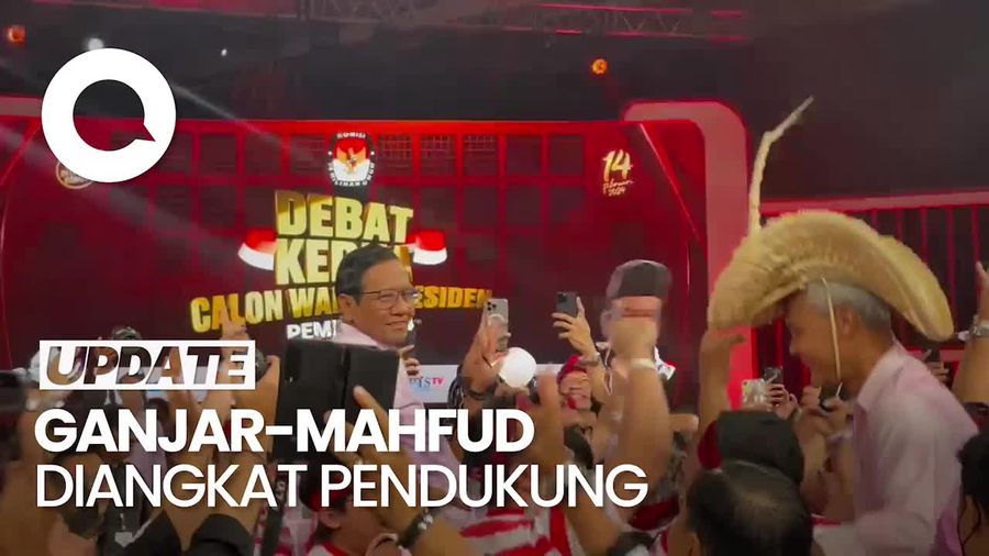 Kala Ganjar-Mahfud Diangkat Pendukung Seusai Debat