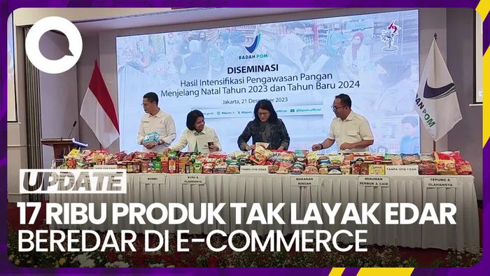 Hasil Sidak BPOM saat Patroli Siber di E-Commerce