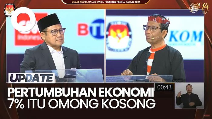 Soal Pertumbuhan Ekonomi 7%, Cak Imin: Bisa Jadi Itu Omong Kosong