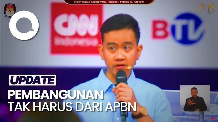 Gibran Sebut Pembangunan Infrastruktur Tak Harus Dibebani APBN