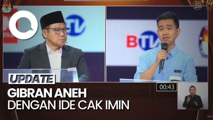Gibran Sentil Cak Imin: Ingin Bikin Kota Selevel DKI Tapi Tak Setuju IKN