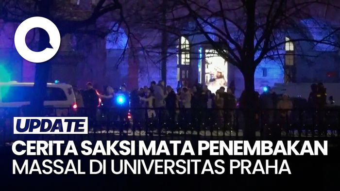 Cerita Saksi Mata soal Kengerian Saat Penembakan Massal di Universitas Praha